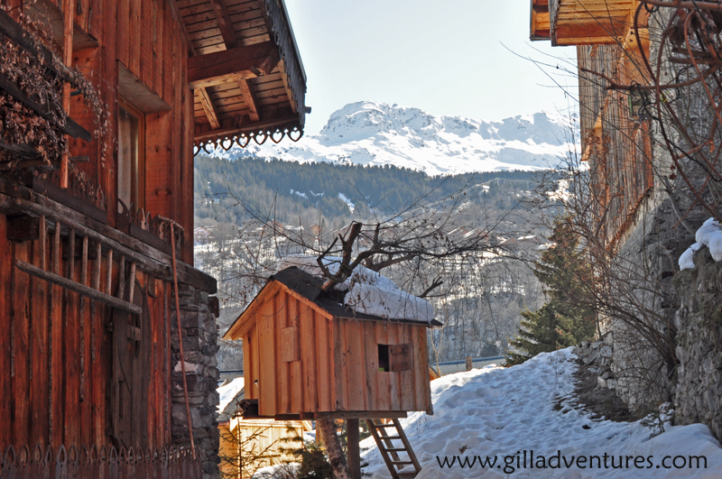 Meribel from Chandon, France